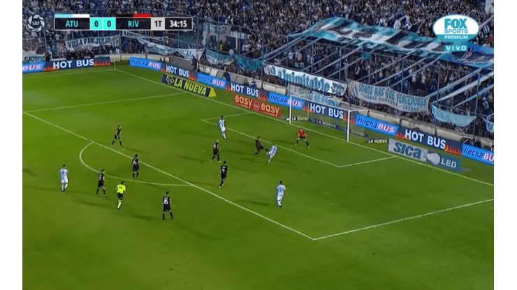 Atlético Tucumán hizo una pared hermosa y Barbona le rompió el arco a Armani