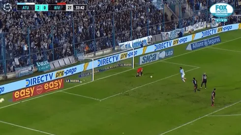 Increíble blooper de Franco Armani.