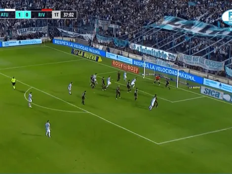 Dos cabezazos en el área y gol: River marcó mal y Toledo puso el segundo de Atlético Tucumán