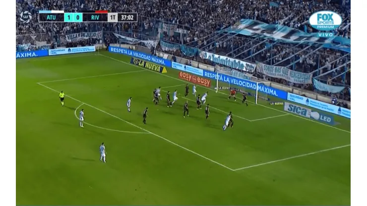 El gol de Javier Toledo.