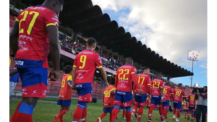 Deportivo Pasto, equipo dirigido por Alexis García.