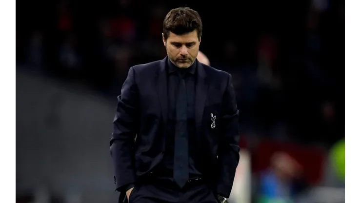Pochettino durante el duelo ante Ajax.