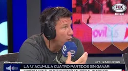 Flavio Maestri aseguró que la U no tuvo un buen rendimiento ante Cantolao