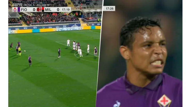 No salió como él esperaba: el peor tiro libre de Luis Muriel en su carrera