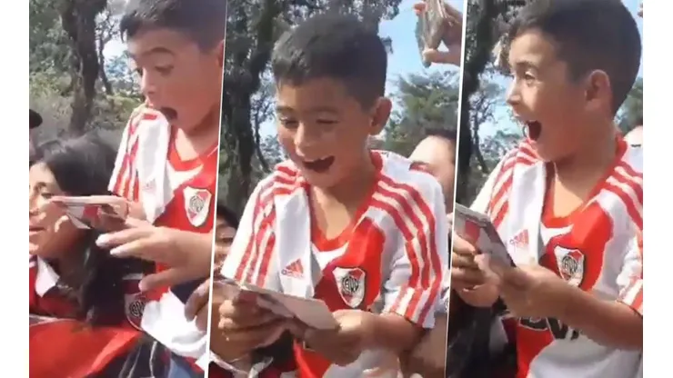 La reacción del pibe es todo: el regalo de Gallardo a un chico de River que nos derritió el corazón