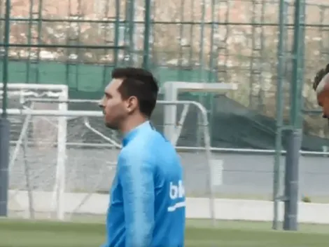 Jodido: Messi se afeitó la barba y reapareció en Barcelona con su peor cara