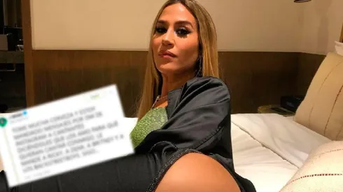 Jimena tomó de más y le mandó mensajes a todos.