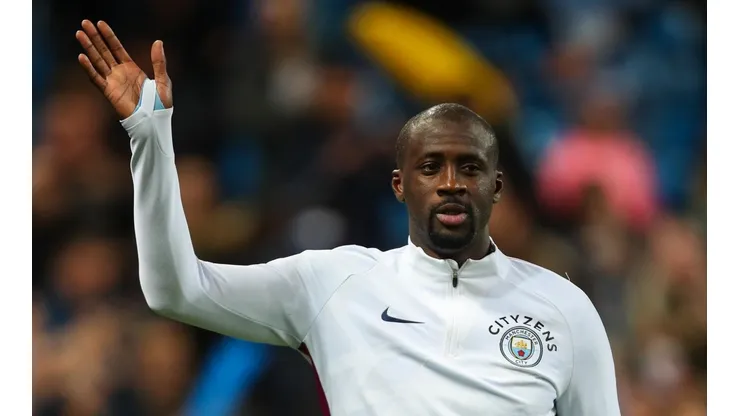 Yaya Touré en Manchester City.