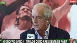 Rodolfo D'Onofrio fue muy claro.