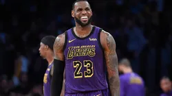 LeBron James con los Lakers