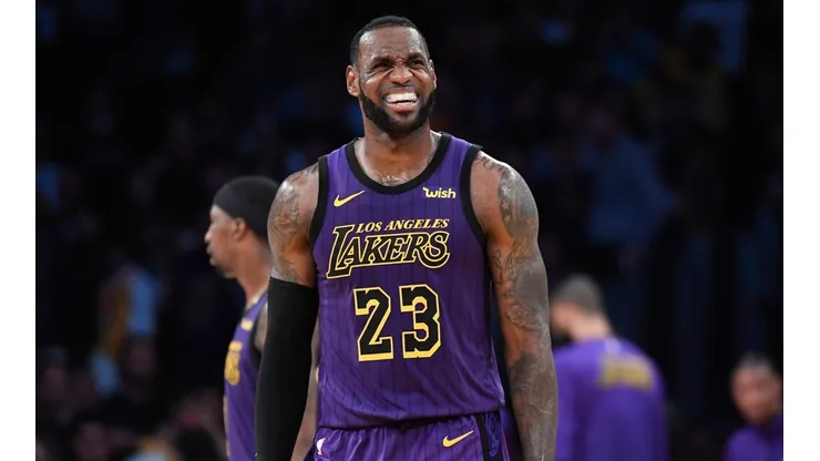 LeBron James con los Lakers