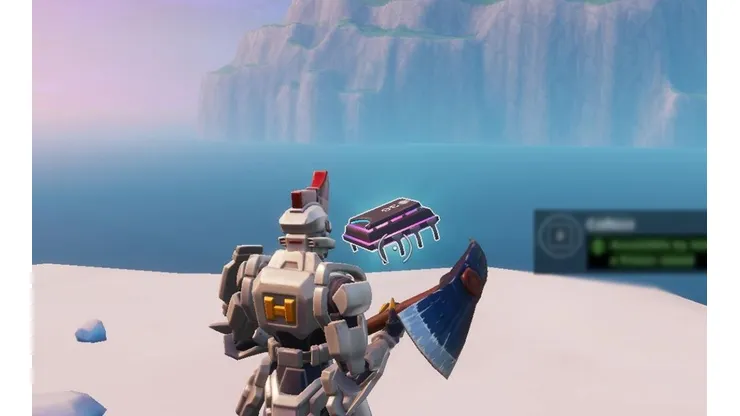Donde encontrar el Fortbyte #36 Centinela en una Isla Congelada de Fortnite