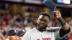 David Ortiz en su despedida de la MLB