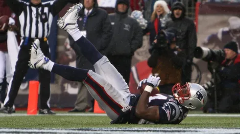 Benjamin Watson atrapando un pase de touchdown