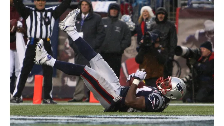 Benjamin Watson atrapando un pase de touchdown