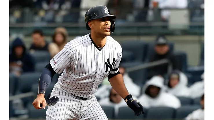 Giancarlo Stanton, jardinero de los Yankees de Nueva York