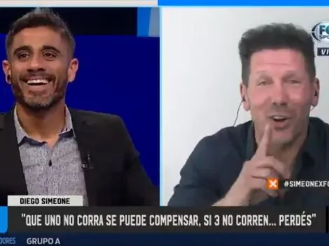 A Simeone lo hicieron elegir entre Griezmann, Messi y Cristiano y terminaron todos a las risas