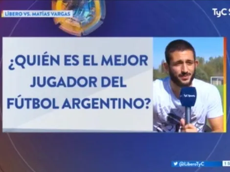 Monito Vargas suena en Boca, pero eligió a un jugador de River como el mejor de Argentina