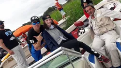 Foto de Pablo Lescano, cantante de Damas Gratis.