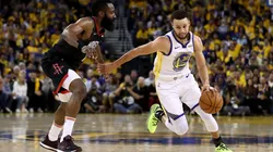 Stephen Curry se sacude la marca de James Harden