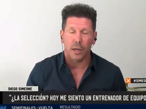Simeone respondió sobre la Selección Argentina y emocionó a todos al hablar de su papá