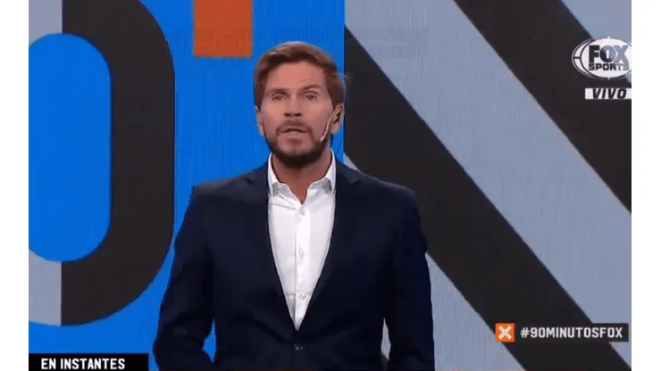 Foto de Sebastián Vignolo, periodista de Fox Sports.