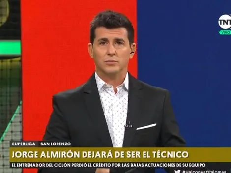 Hernán Castillo: "Almirón va a dejar de ser el técnico de San Lorenzo"