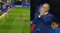 Benedetto mandó un centro digno de Messi, dejó a Lisandro López solo frente al arco, pero la tiró a las nubes