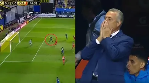 Benedetto mandó un centro digno de Messi, dejó a Lisandro López solo frente al arco, pero la tiró a las nubes