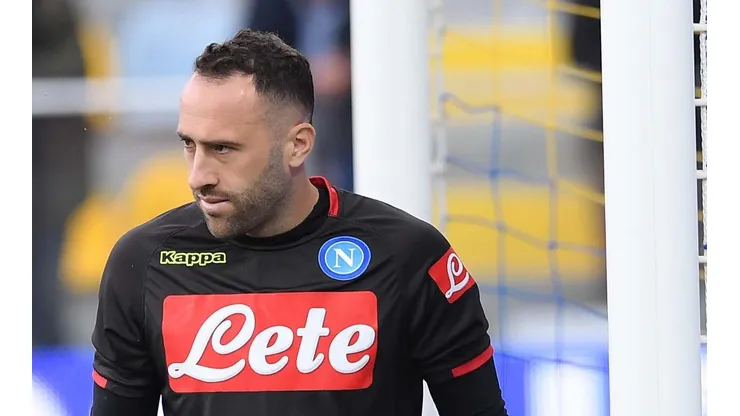 AS: antes de viajar a Colombia, David Ospina se despidió de sus compañeros del Napoli