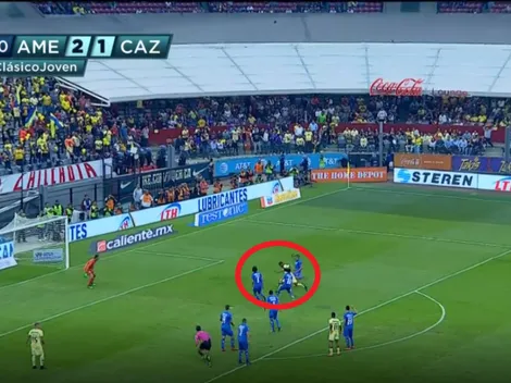 Golazo con olor colombiano: Ibargüen asistió de lujo a Roger, que cruzó el tiro para el tercero del América