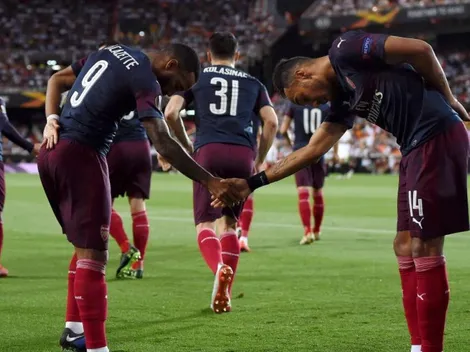 Valencia bailó al ritmo de 'Aubazette' y el Arsenal vuelve a acariciar la gloria
