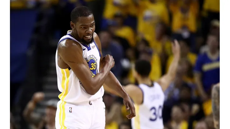 Kevin Durant frente a los Houston Rockets