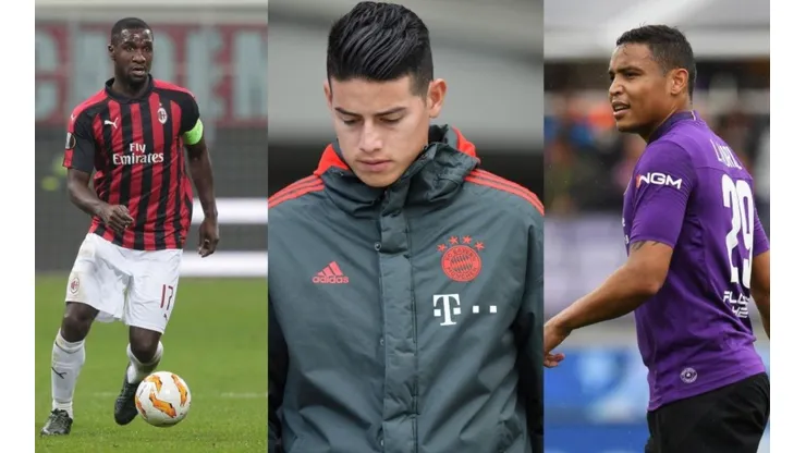 James, Murillo, Ospina, Muriel y Zapata: ¿Cerca o lejos de la renovación con su club?
