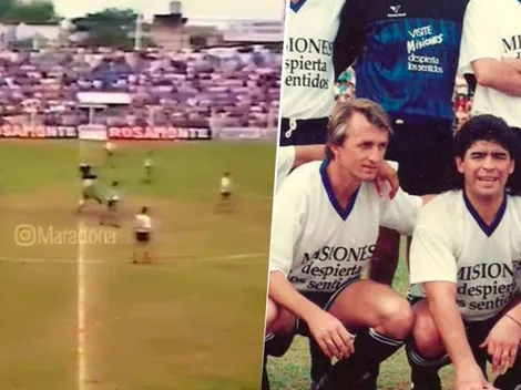 Maradona metió un 'TBT' mágico e hizo emocionar a todos sus seguidores