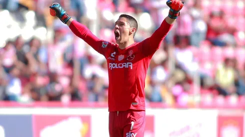 Foto del portero ahora de Necaxa.