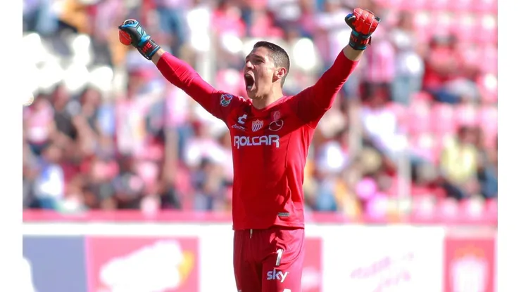 Foto del portero ahora de Necaxa.