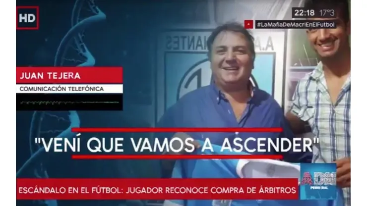 Escándalo: ascendió a la B Nacional y contó que estaba todo arreglado