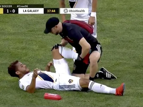 Jonathan dos Santos sale lesionado y enciende las alarmas en la antesala de la Copa Oro