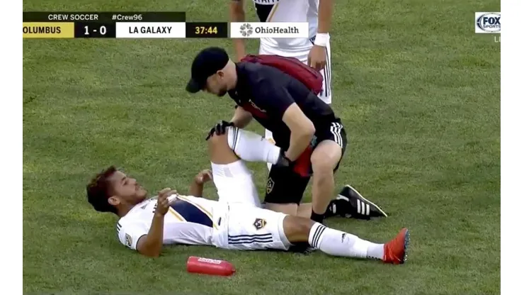 Jonathan dos Santos sale lesionado y enciende las alarmas en la antesala de la Copa Oro