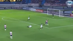 El 'blooper' de Junior frente a Melgar en la Copa Libertadores.