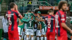 Palmeiras venció a San Lorenzo.