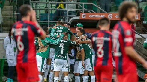 Palmeiras venció a San Lorenzo.