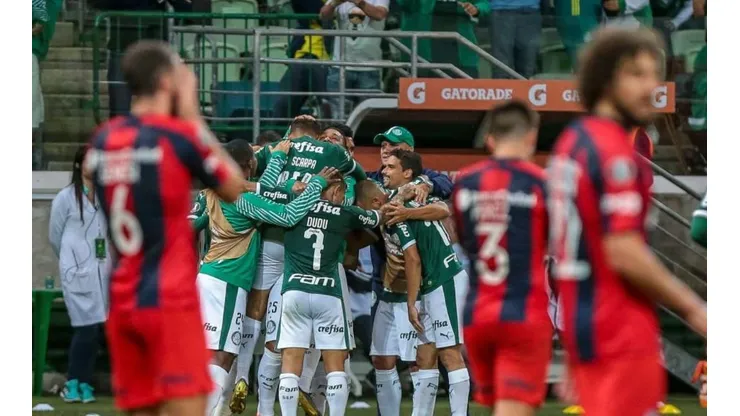 Palmeiras venció a San Lorenzo.
