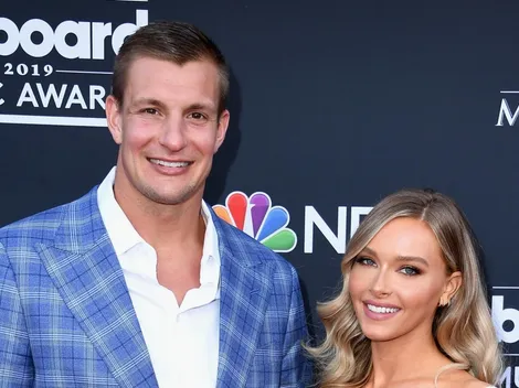 La novia de Rob Gronkowski rompió el internet con una sensual portada posando en bikini