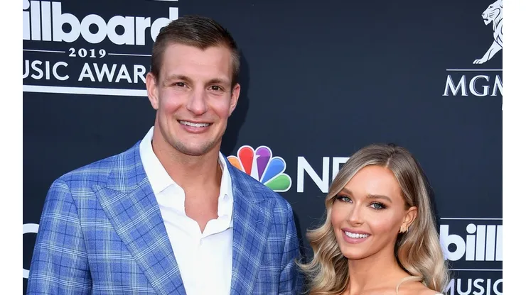 Rob Gronkowski y Camille Kostek