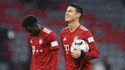 Empezó bien el día: James Rodríguez dio buenas noticias en el entrenamiento del Bayern Múnich