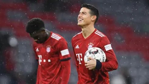 Empezó bien el día: James Rodríguez dio buenas noticias en el entrenamiento del Bayern Múnich