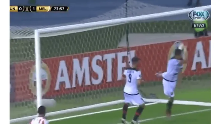 El taco que le negó el descuento a Junior contra Melgar en Libertadores.