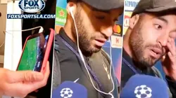 Moura se emocionó al ver su video.